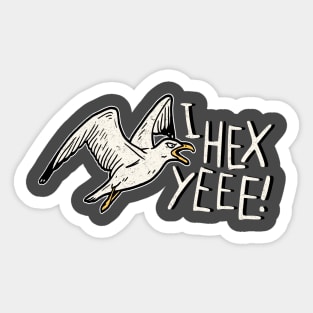 I hex yeee! Sticker